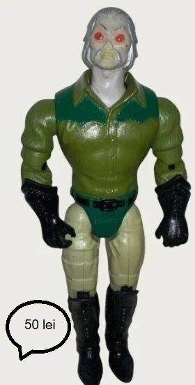 Figurina vintage Tex Hex Bravestarr + bonus 5 Stikeez.